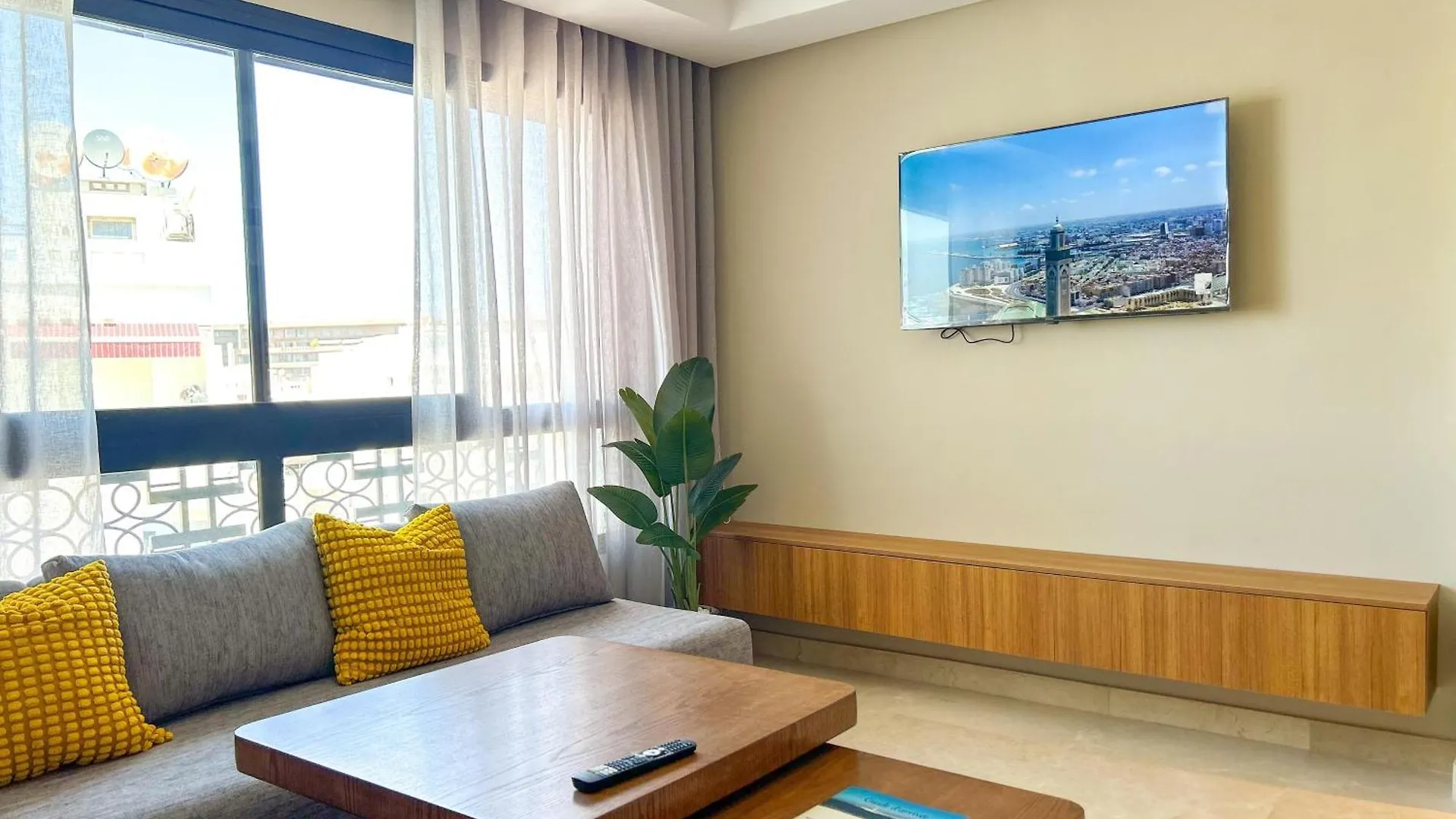 Apartment Studio Charme & Sérénité avec Balcon Privé Casablanca Morocco